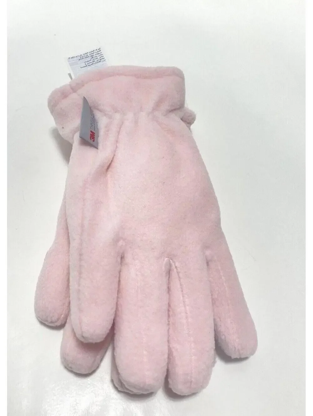 Women's Touch Screen Compatible Gloves, Pink Winter Gloves, Size Large New